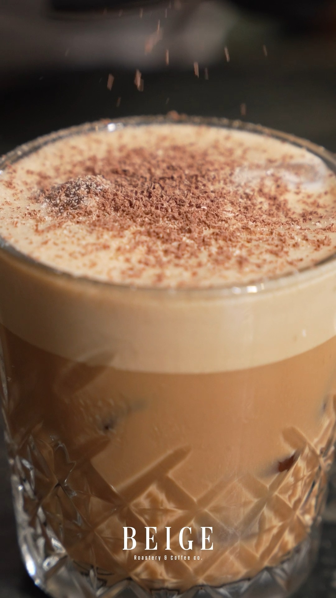 Üzeri kakaolu cappuccino