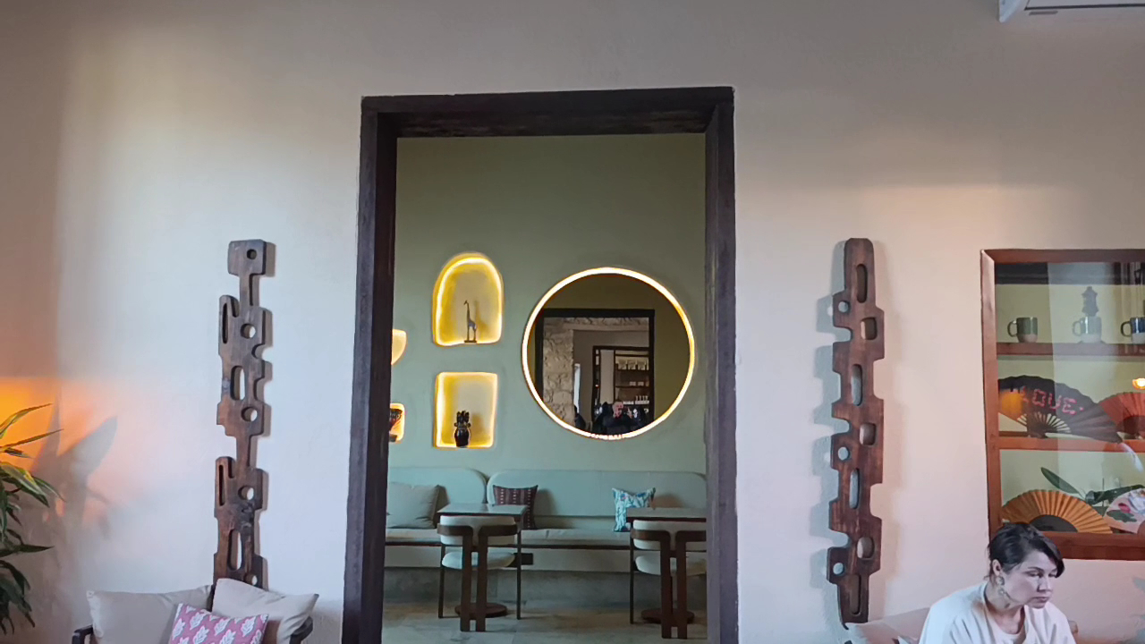 Kemer aynalı duvar detayı